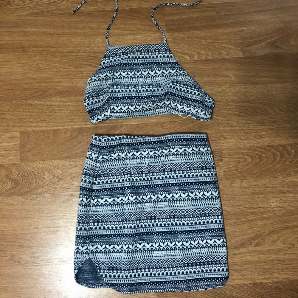 Blue and white set!